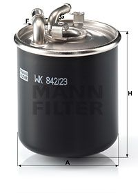 MANN-FILTER Топливный фильтр WK 842/23 x