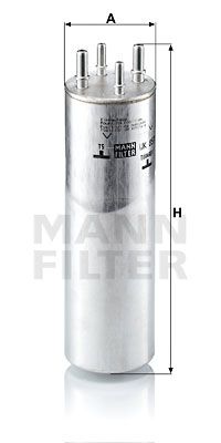 MANN-FILTER Топливный фильтр WK 857/1
