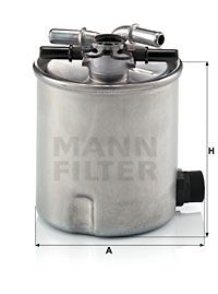 MANN-FILTER Degvielas filtrs WK 9008