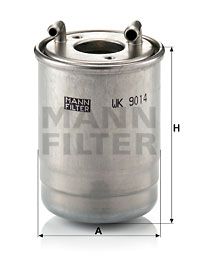 MANN-FILTER Топливный фильтр WK 9014 z