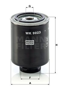 MANN-FILTER Топливный фильтр WK 9023 z