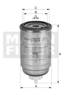 MANN-FILTER Degvielas filtrs WK 9190