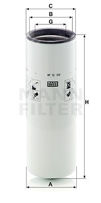 MANN-FILTER Eļļas filtrs WP 12 330