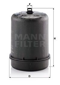 MANN-FILTER Eļļas filtrs ZR 9007 z