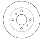 MAPCO Bremžu diski 15513