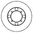 MAPCO Bremžu diski 15547