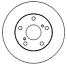 MAPCO Bremžu diski 15556
