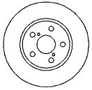 MAPCO Bremžu diski 15558