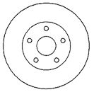 MAPCO Bremžu diski 15560