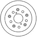 MAPCO Bremžu diski 15565