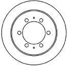 MAPCO Bremžu diski 15582