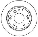 MAPCO Bremžu diski 15622
