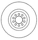 MAPCO Bremžu diski 15872