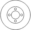 MAPCO Bremžu diski 15886