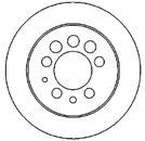 MAPCO Bremžu diski 15976