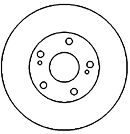 MAPCO Тормозной диск 45522