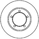 MAPCO Тормозной диск 45534