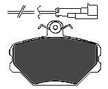 MAPCO Комплект тормозных колодок, дисковый тормоз 6292