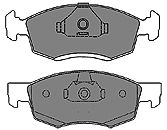 MAPCO Комплект тормозных колодок, дисковый тормоз 6612