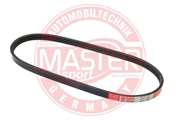 MASTER-SPORT Ķīļrievu siksna 4PK706-PCS-MS