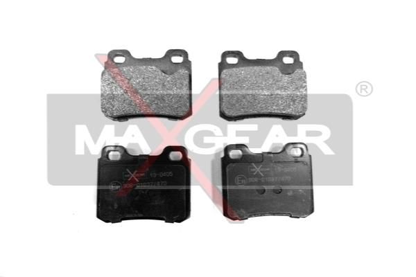 MAXGEAR Комплект тормозных колодок, дисковый тормоз 19-0405