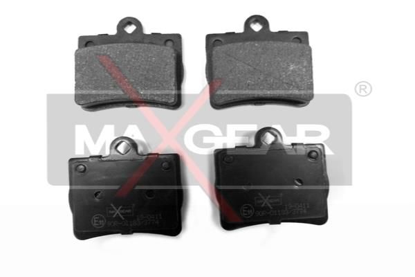 MAXGEAR Bremžu uzliku kompl., Disku bremzes 19-0411