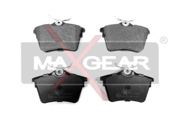 MAXGEAR Комплект тормозных колодок, дисковый тормоз 19-0423