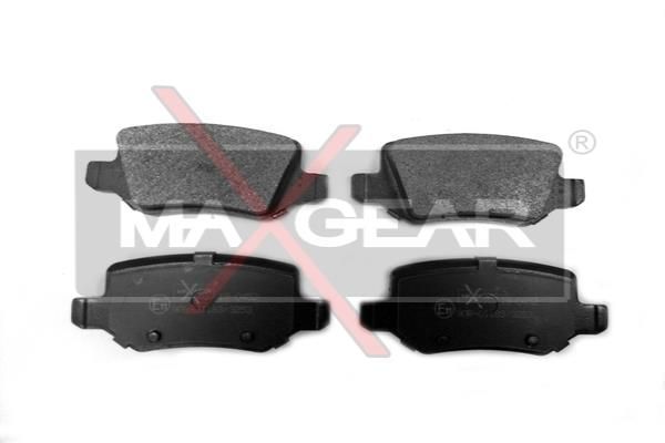 MAXGEAR Комплект тормозных колодок, дисковый тормоз 19-0452