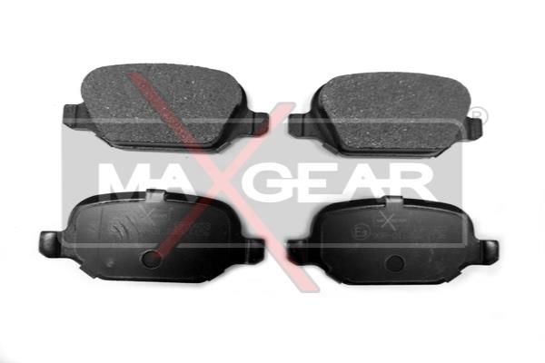 MAXGEAR Комплект тормозных колодок, дисковый тормоз 19-0453