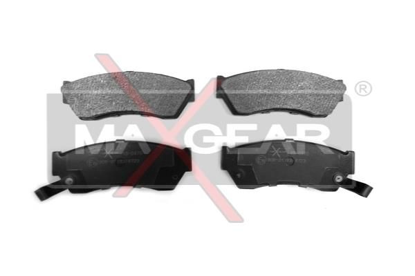 MAXGEAR Комплект тормозных колодок, дисковый тормоз 19-0476