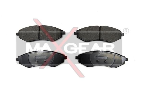MAXGEAR Комплект тормозных колодок, дисковый тормоз 19-0568