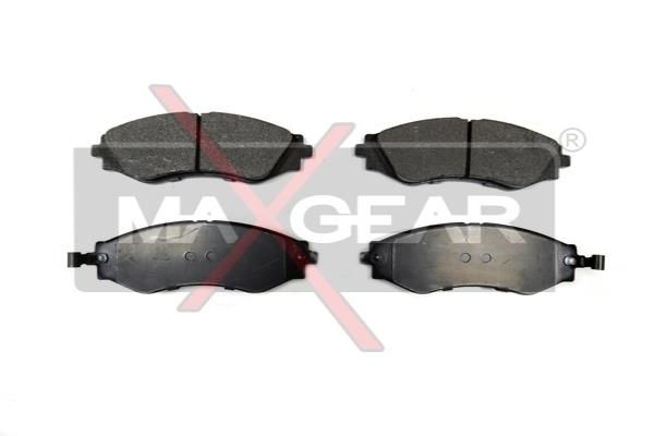 MAXGEAR Комплект тормозных колодок, дисковый тормоз 19-0609