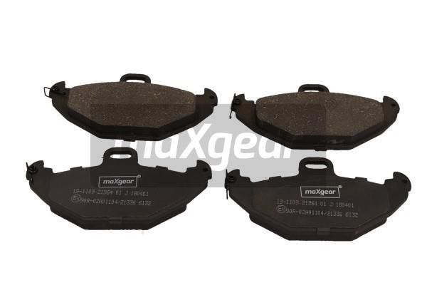 MAXGEAR Комплект тормозных колодок, дисковый тормоз 19-1109