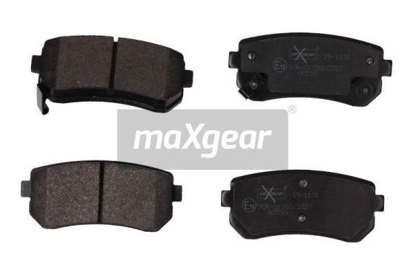 MAXGEAR Комплект тормозных колодок, дисковый тормоз 19-1131