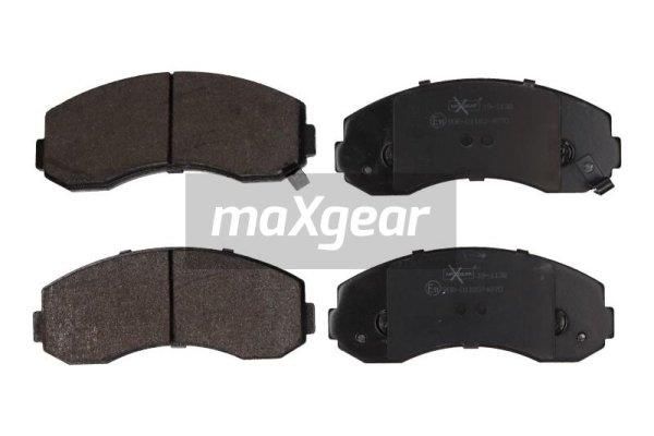 MAXGEAR Комплект тормозных колодок, дисковый тормоз 19-1138