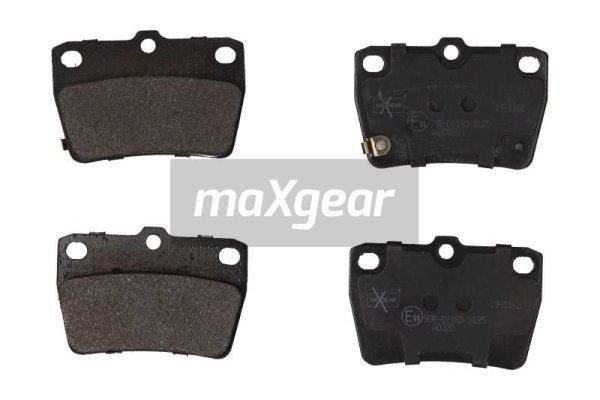 MAXGEAR Bremžu uzliku kompl., Disku bremzes 19-1162