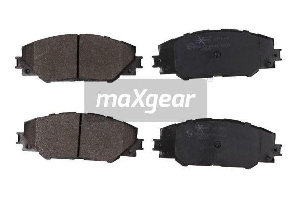 MAXGEAR Комплект тормозных колодок, дисковый тормоз 19-1460