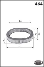 MECAFILTER Gaisa filtrs EL3171