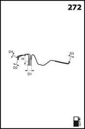 MECAFILTER Degvielas filtrs ELE6099