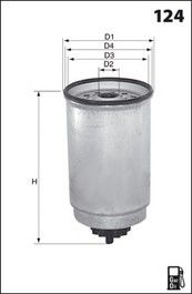 MECAFILTER Топливный фильтр ELG5223