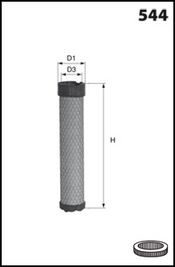 MECAFILTER Фильтр добавочного воздуха FA3499