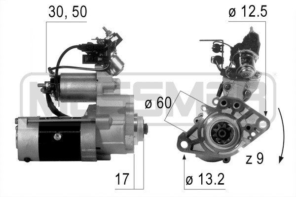 MESSMER Starteris 220200