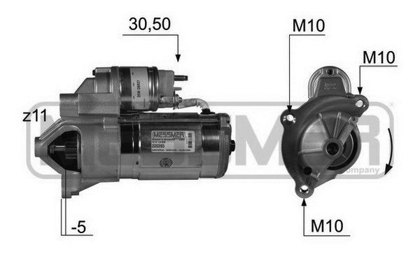 MESSMER Starteris 220393