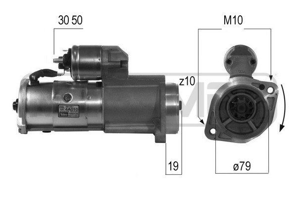 MESSMER Starteris 220497