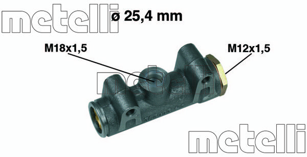 METELLI Galvenais bremžu cilindrs 05-0003