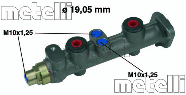 METELLI Galvenais bremžu cilindrs 05-0014