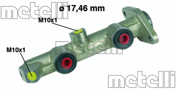 METELLI Galvenais bremžu cilindrs 05-0081