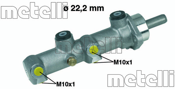 METELLI Главный тормозной цилиндр 05-0091