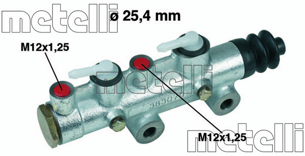 METELLI Galvenais bremžu cilindrs 05-0139