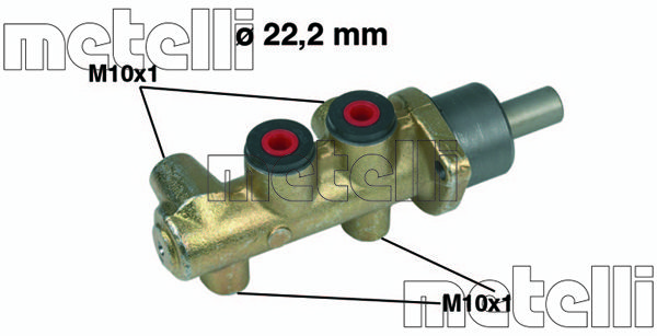 METELLI Galvenais bremžu cilindrs 05-0217